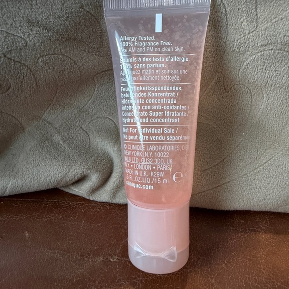 Clinique New Moisture Surge Pink Hydrating Gel .5 oz - Picture 2 of 2